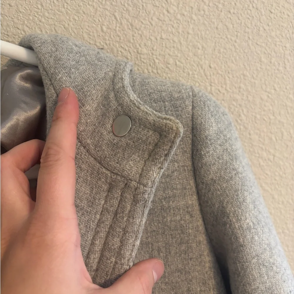 J. Crew Chateau Parka Italian Wool stadium cloth coat - Picture 5 of 8